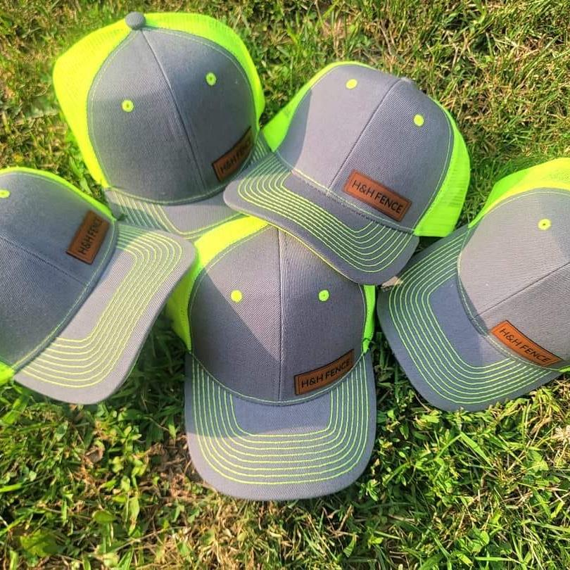 Leather Patch Hats