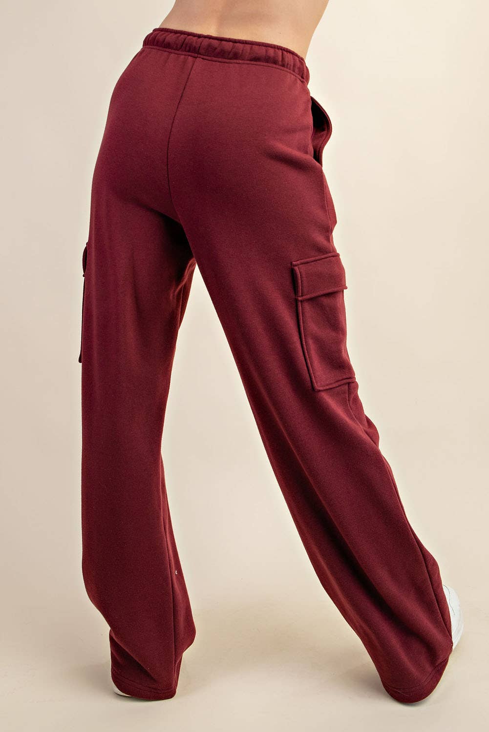 FRENCH TERRY STRAIGHT CARGO SWEATPANT
